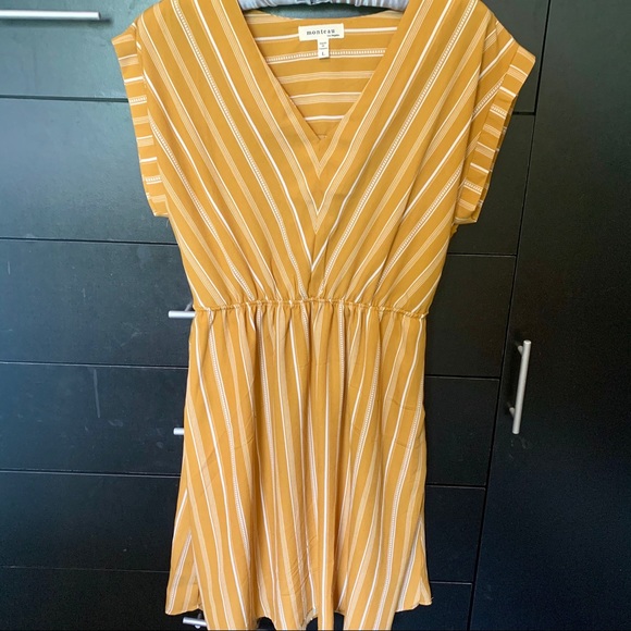 Monteau Dresses & Skirts - Monteau LA Mustard Dress